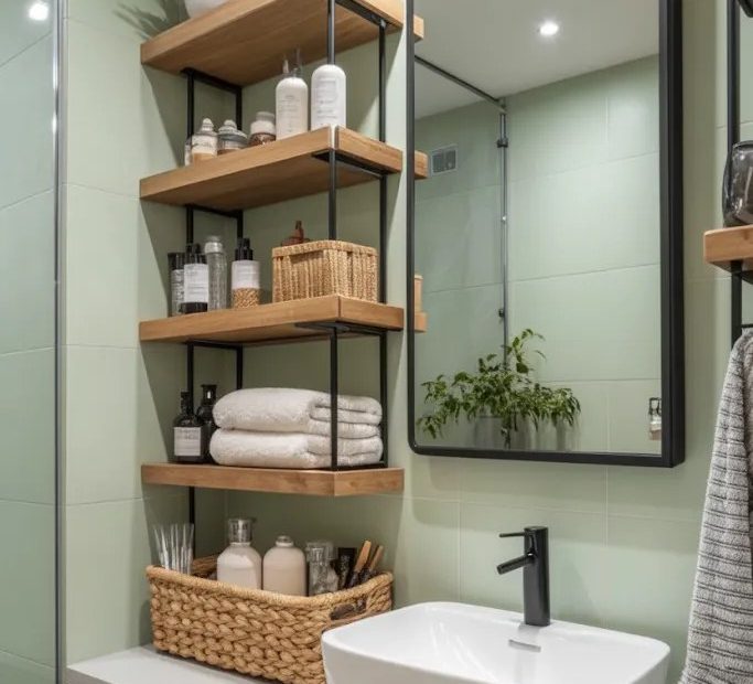 Small Bathroom Organization Ideas for a Calm, Clutter-Free Space | Easy Storage Hacks