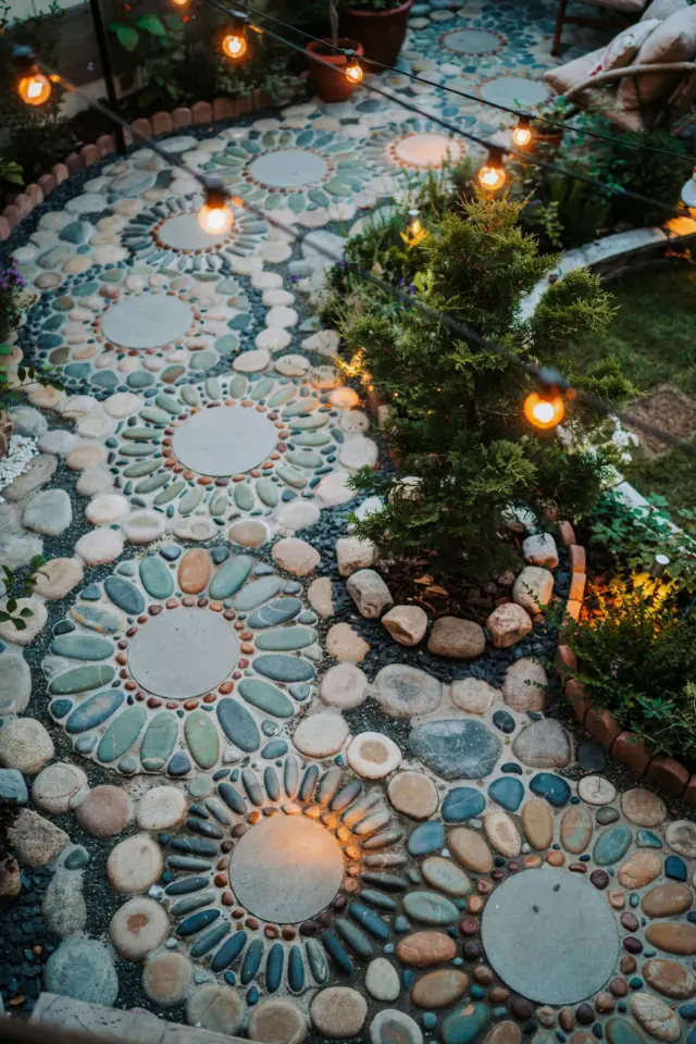 Garden Path Design Ideas | Artistic Stone Mosaics Inspired by Jeffrey Bale | Unique Walkways for Your Landscape