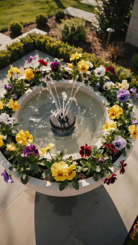 Solar Water Fountain Ideas for Garden Serenity | Easy DIY Outdoor Decor