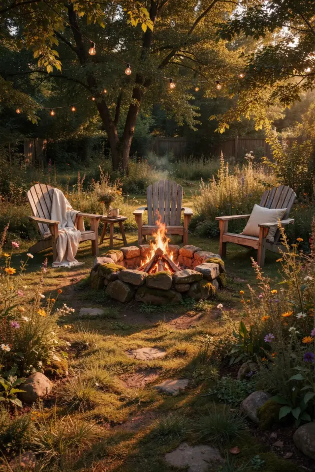 Fire Pit Ideas for a Cozy Backyard Corner | Warm Outdoor Space Inspo