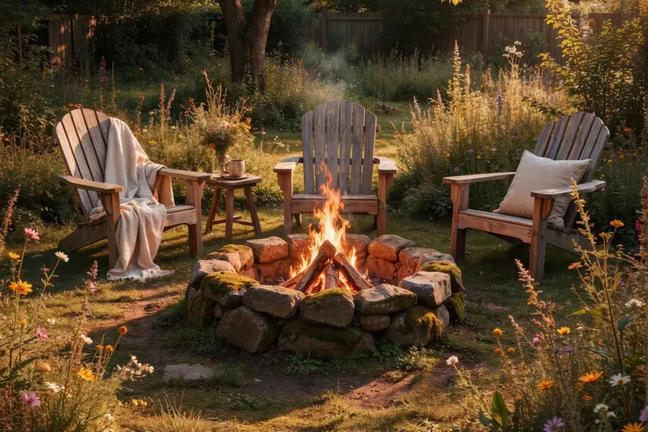 Fire Pit Ideas for a Cozy Backyard Corner | Warm Outdoor Space Inspo