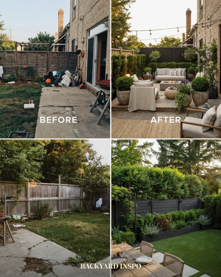 Backyard Before and After: Simple Makeover Tips for a Stunning Garden Transformation