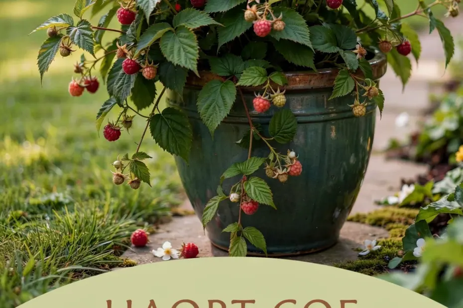 Growing Raspberries in Containers | Harvest Basketfuls Anywhere | Container Gardening