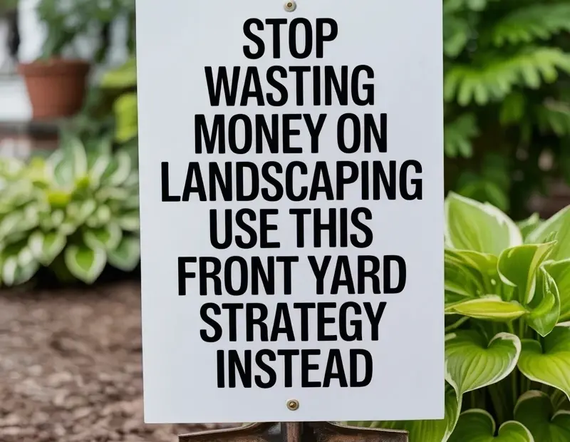 Front Yard Landscaping Strategy That Stops Money Waste | Cheap Garden Path Design